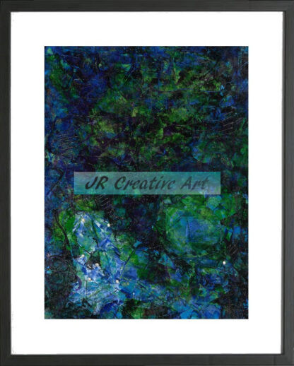 Abstract Summer 2023 Deep Blues